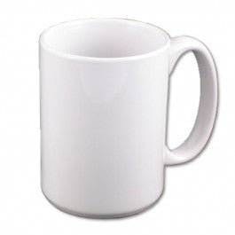 15 ounce white mug