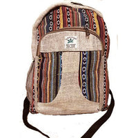 Hemp Cotton Multi Color Backpack