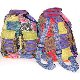 Nepal Peace Sign Backpack