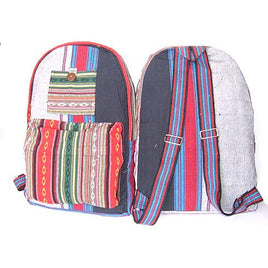 Nepal Stripe Design Back Pack