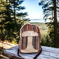 Hemp Cotton Multi Color Backpack